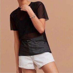 Artiza Wilfred free jamilla mesh t shirt